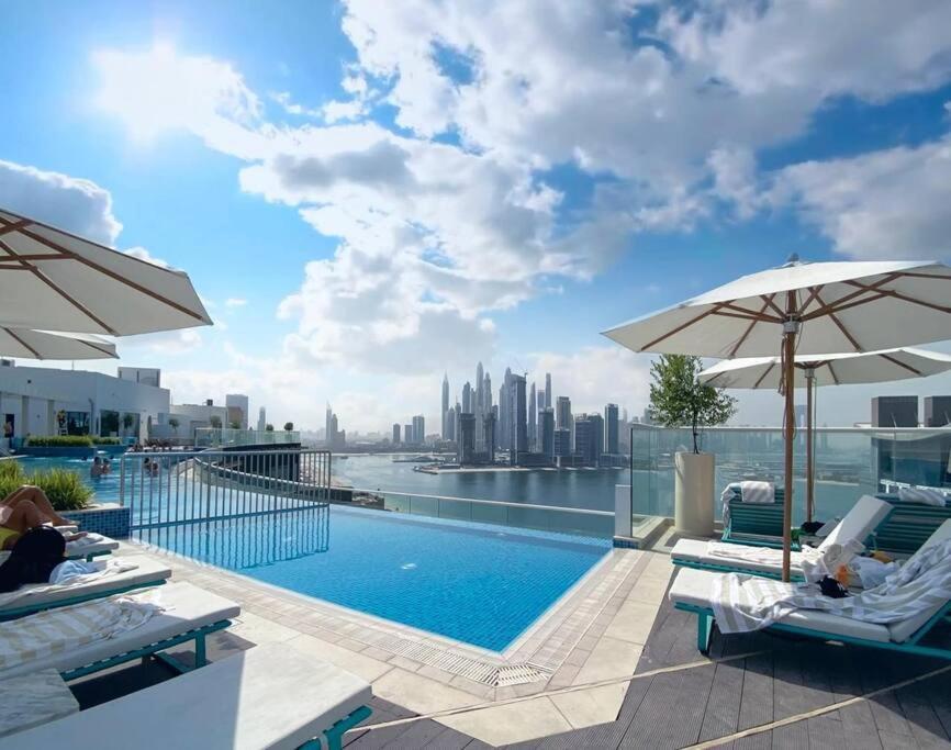 1 Bedroom 65M2, Infinity Pool, West Beach, Noise Insulation 迪拜 外观 照片